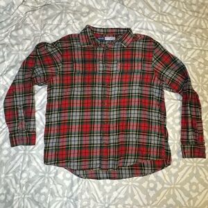 Men's Plaid Button-Up Shirt - Old Navy